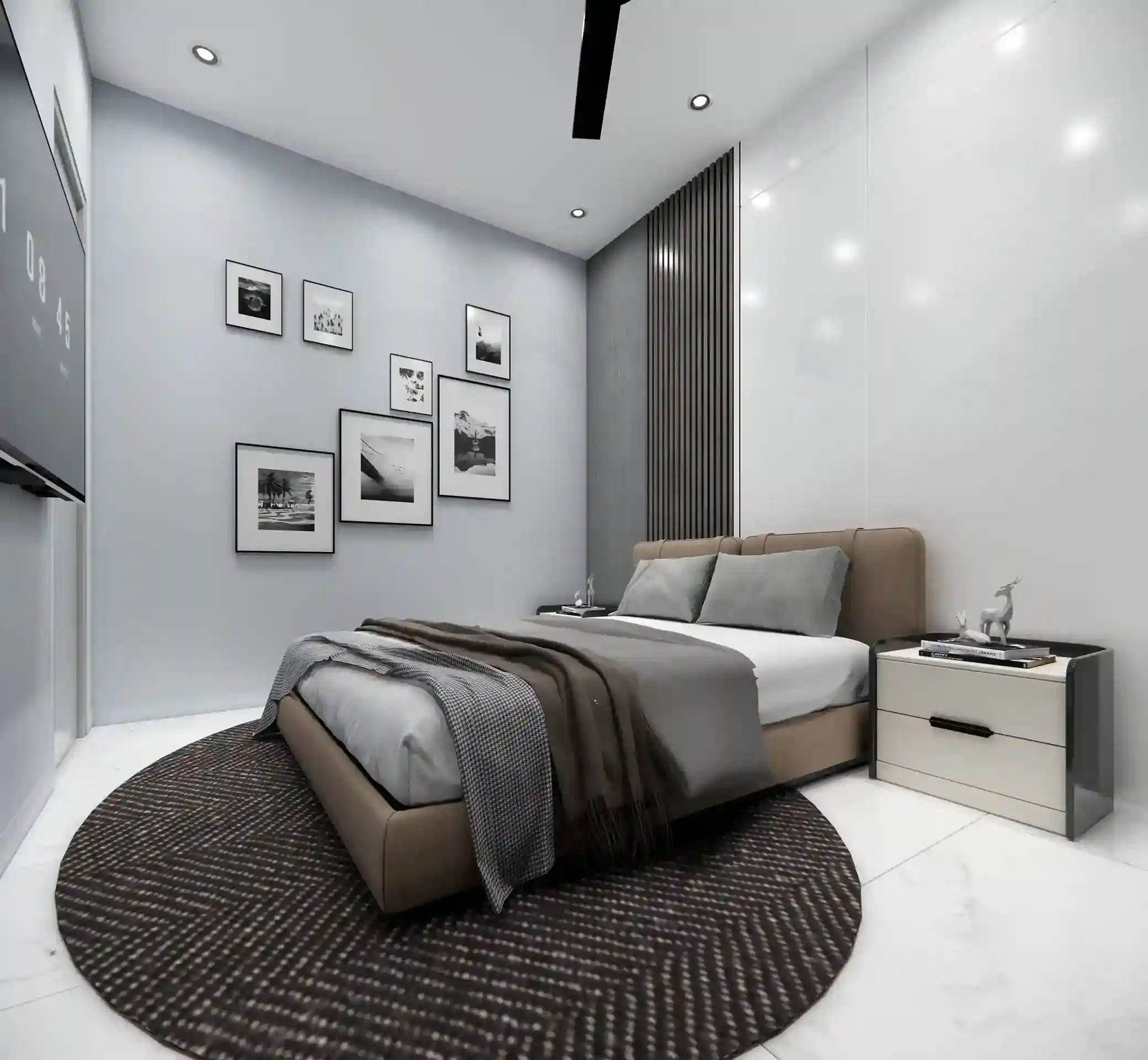 Bedroom interior for Mr. Abdur Raziq residence